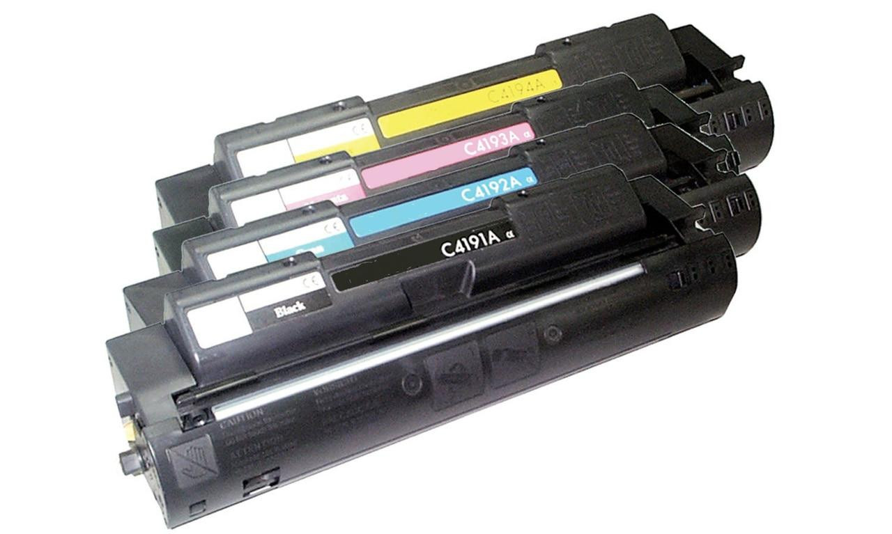 HP 640A Replacement Toner Cartridges 4PK (1ea. BCMY) Combo