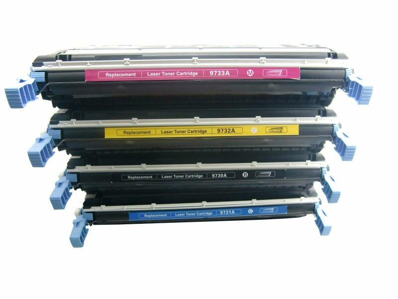 HP 645A Replacement Toner Cartridges 4PK (1ea. BCMY) Combo