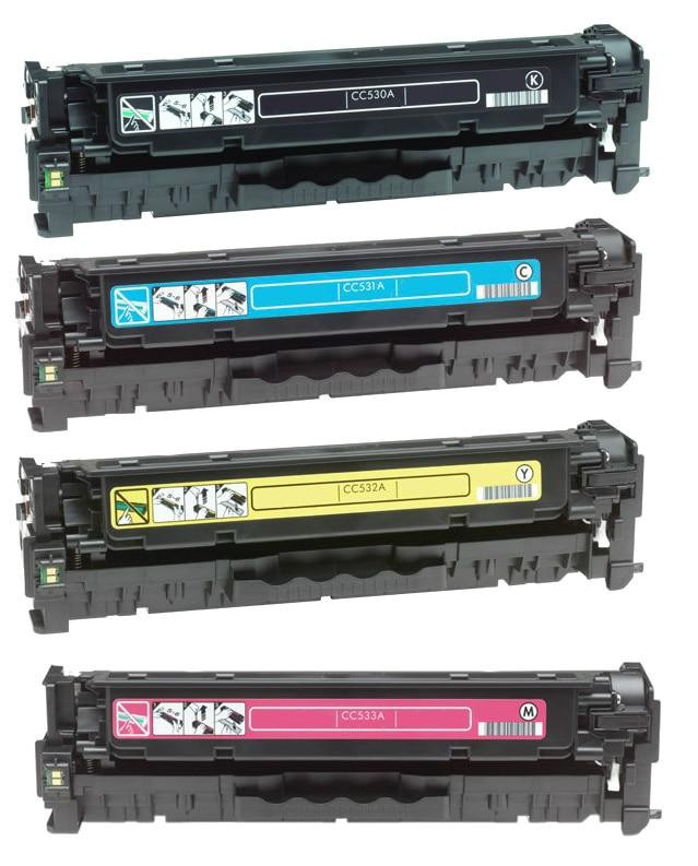 HP 304A Replacement Toner Cartridges 4PK (1ea. BCMY) Combo