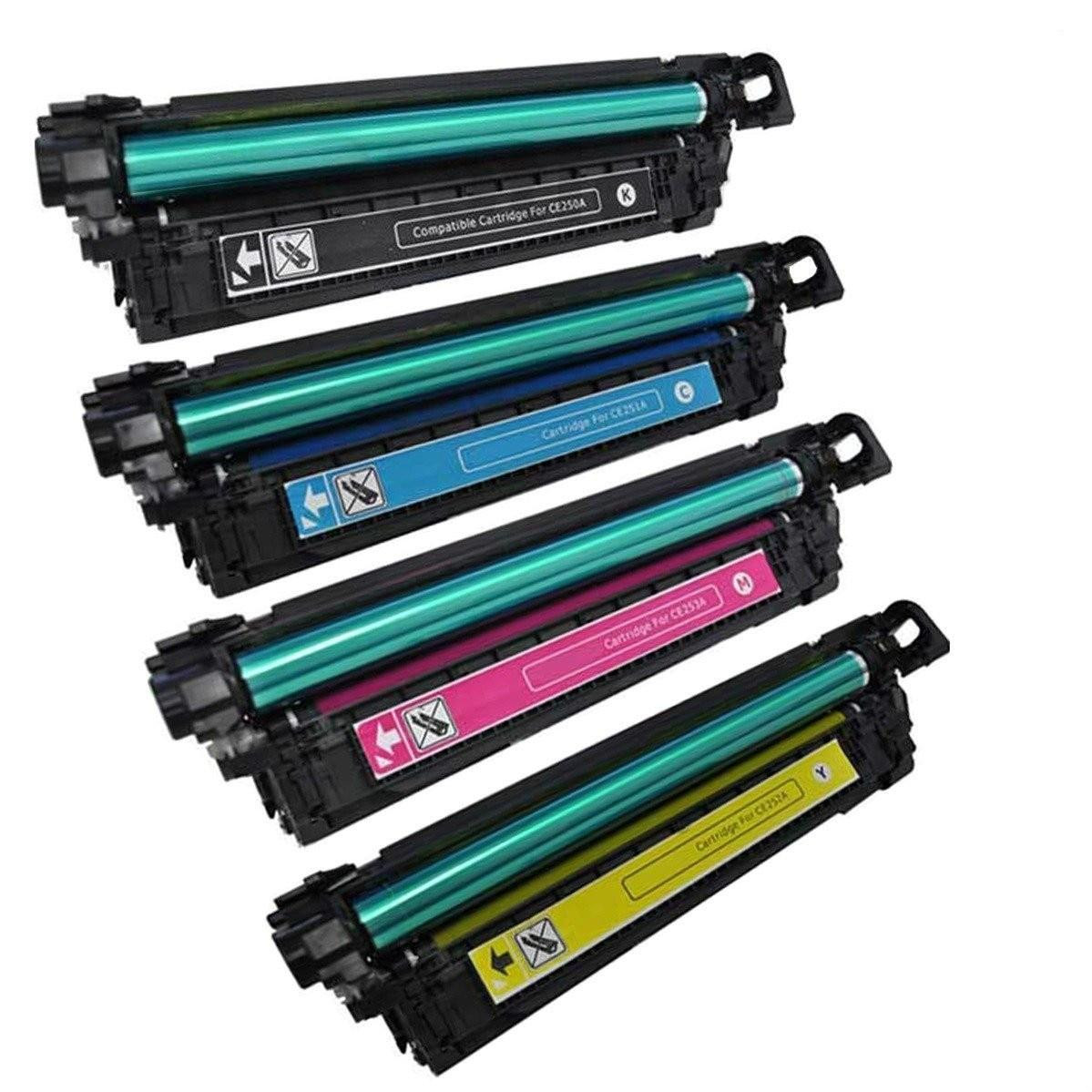 HP 504A Replacement Toner Cartridges 4PK (1ea. BCMY) Combo