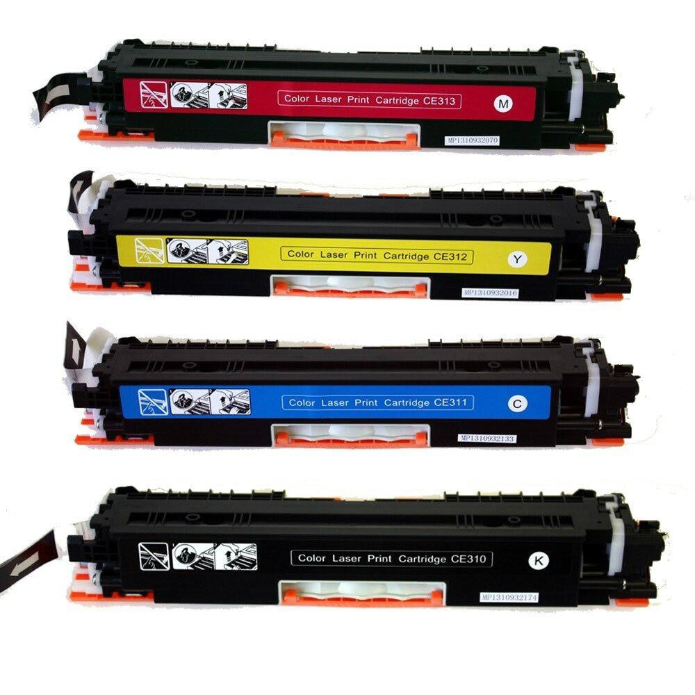 HP 126A Replacement Toner Cartridges 4PK (1ea. BCMY) Combo