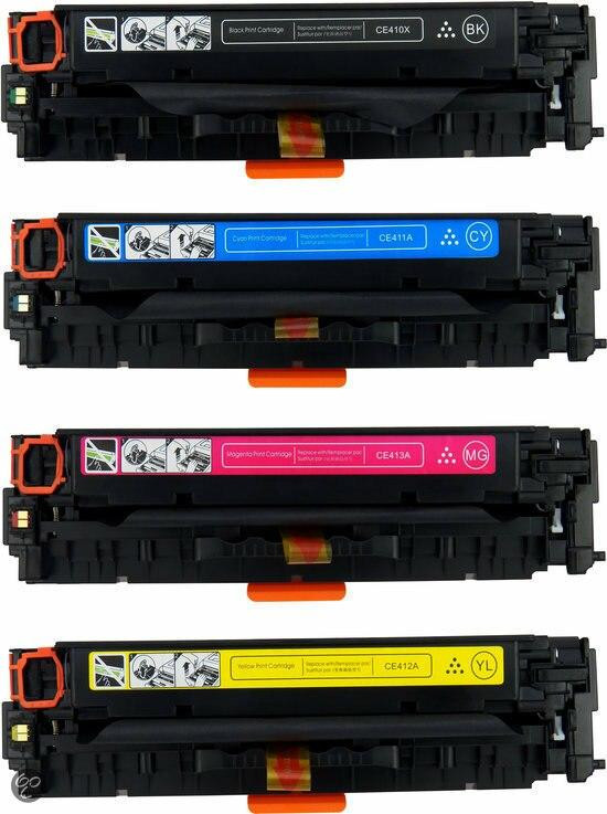 HP 305X/305A Replacement Toner Cartridges 4PK (1ea. BCMY) Combo