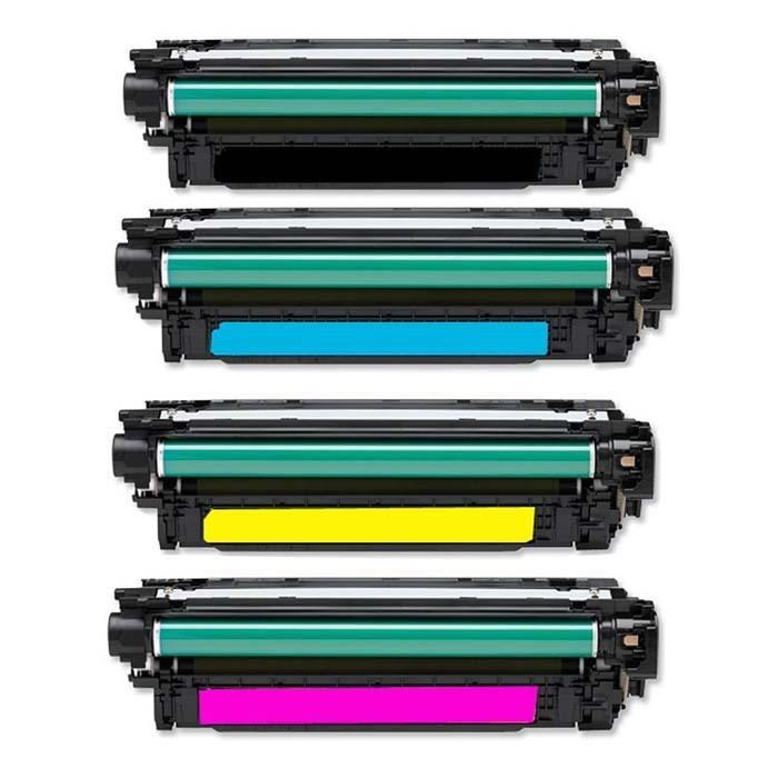 HP 507A Replacement Toner Cartridges 4PK (1ea. BCMY) Combo