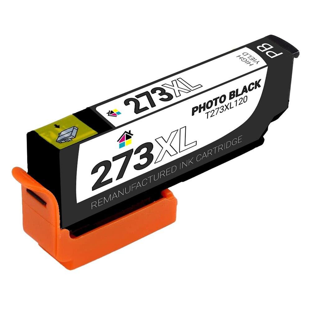 Epson 273XL (T273XL120) High Yield Photo Black Remanufactured Ink Cartridge