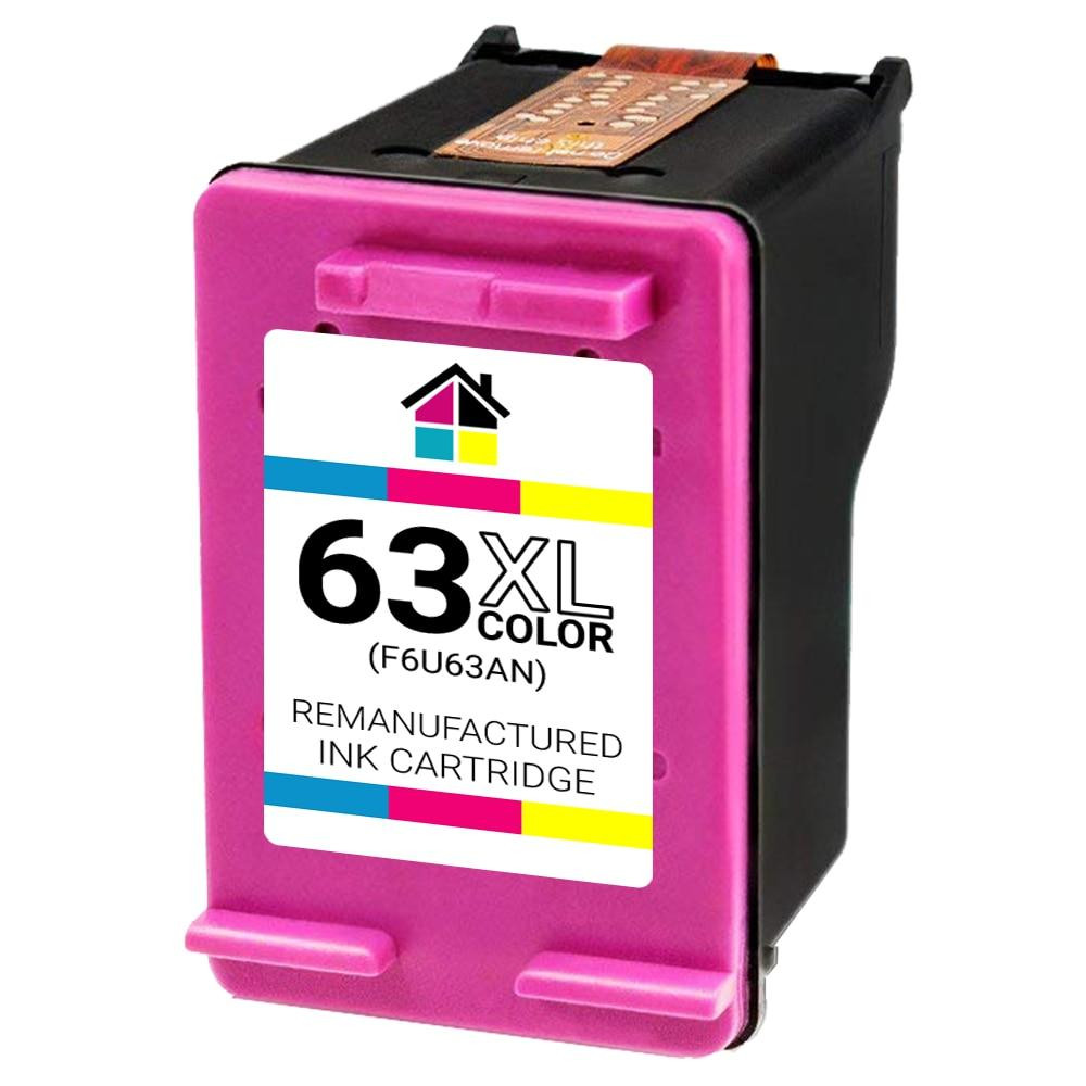 HP (F6U63AN) High Yield Color Remanufactured Ink Cartridge