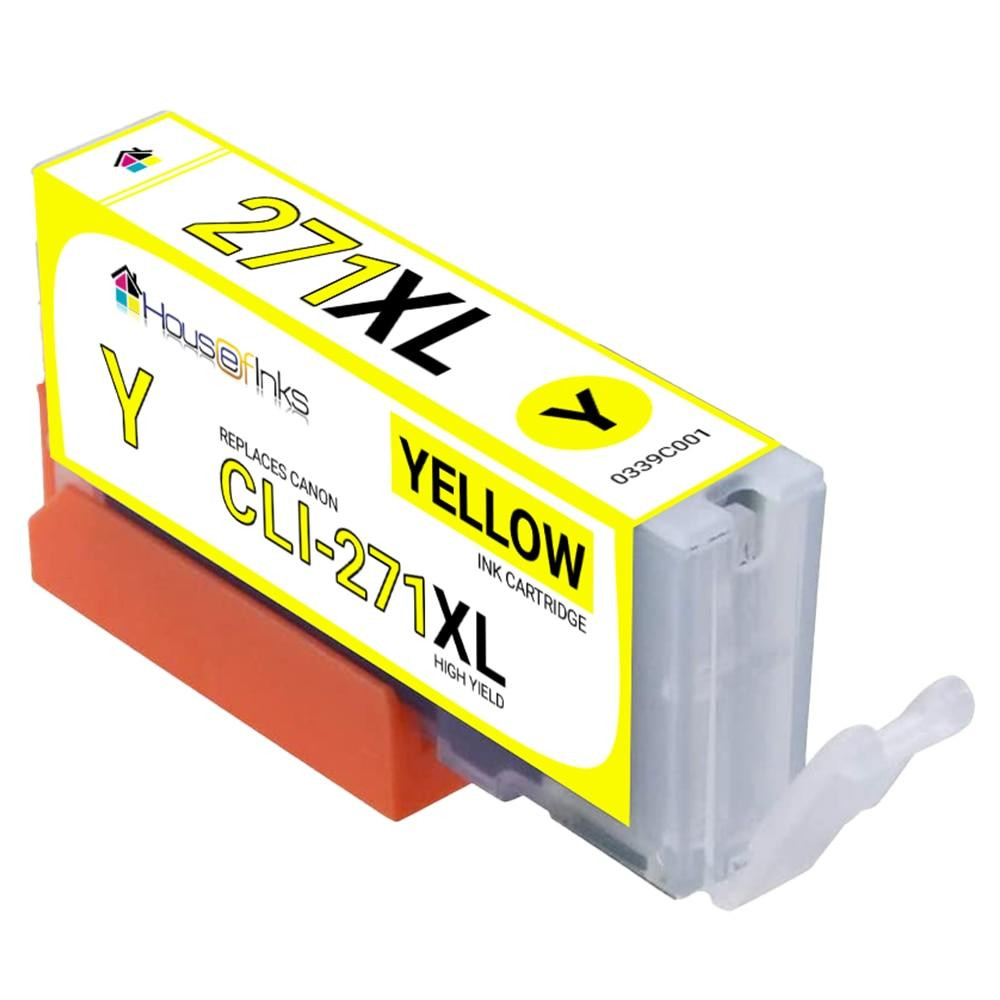 Canon CLI-271XL (0339C001) High Yield Yellow Compatible Ink Cartridge