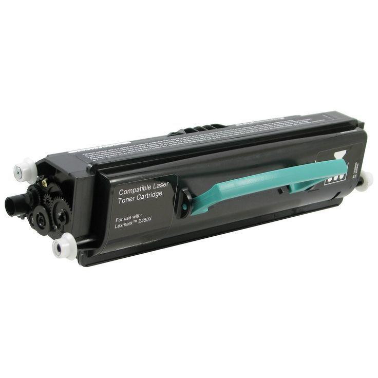 Lexmark E450 (E450H11A) High Yield Black Replacement Toner Cartridge