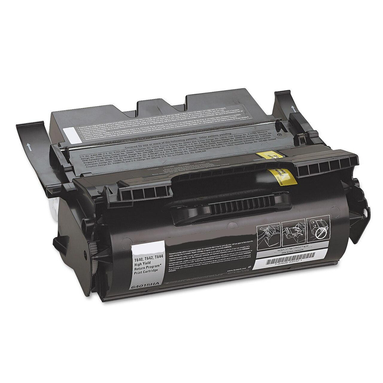 Lexmark T640/T642/T644 (64015HA) High Yield Black Replacement Toner Cartridge