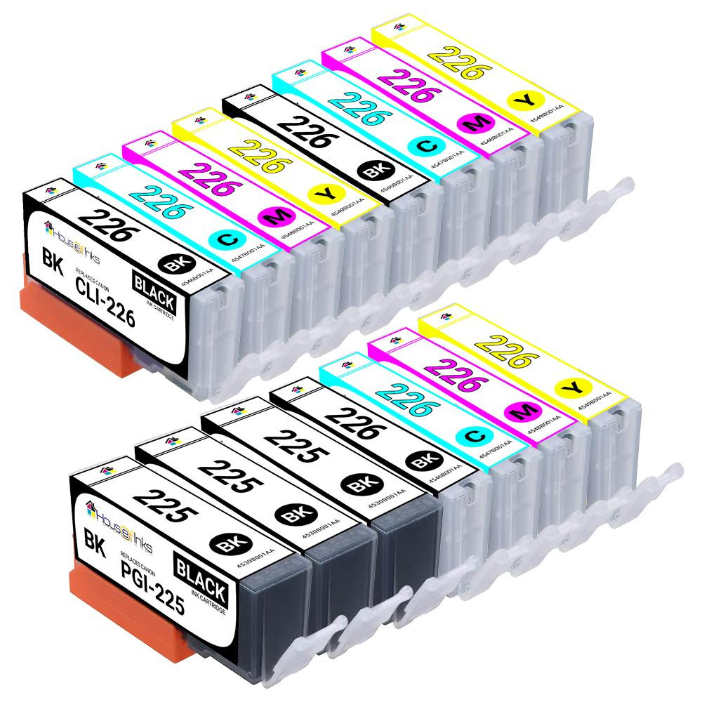 Canon Compatible Ink Cartridge 15PK - 3 PGI225 & 3ea. CLI226 BCMY
