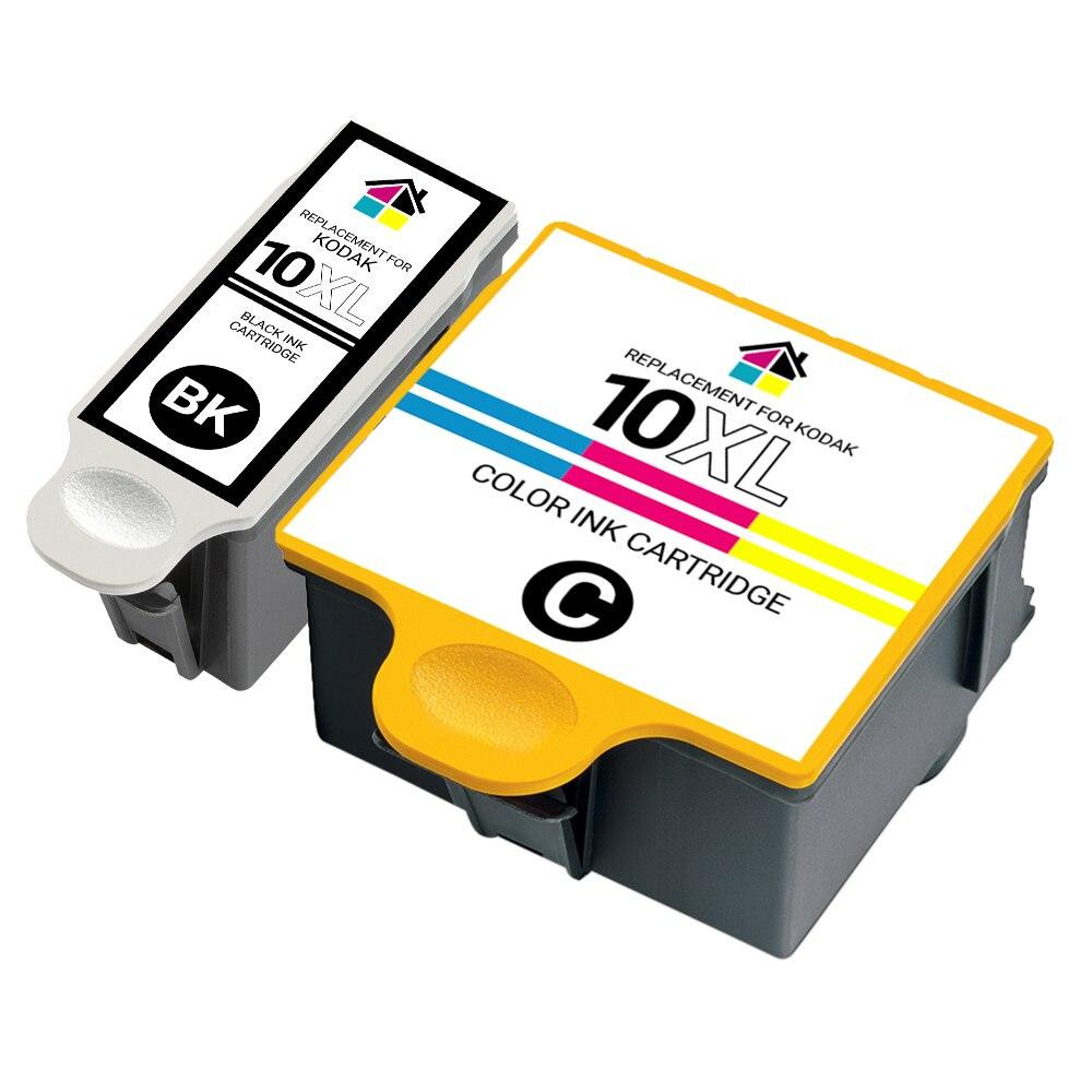 Kodak High Yield Compatible Ink Cartridges 2PK - 1 Black, 1 Color