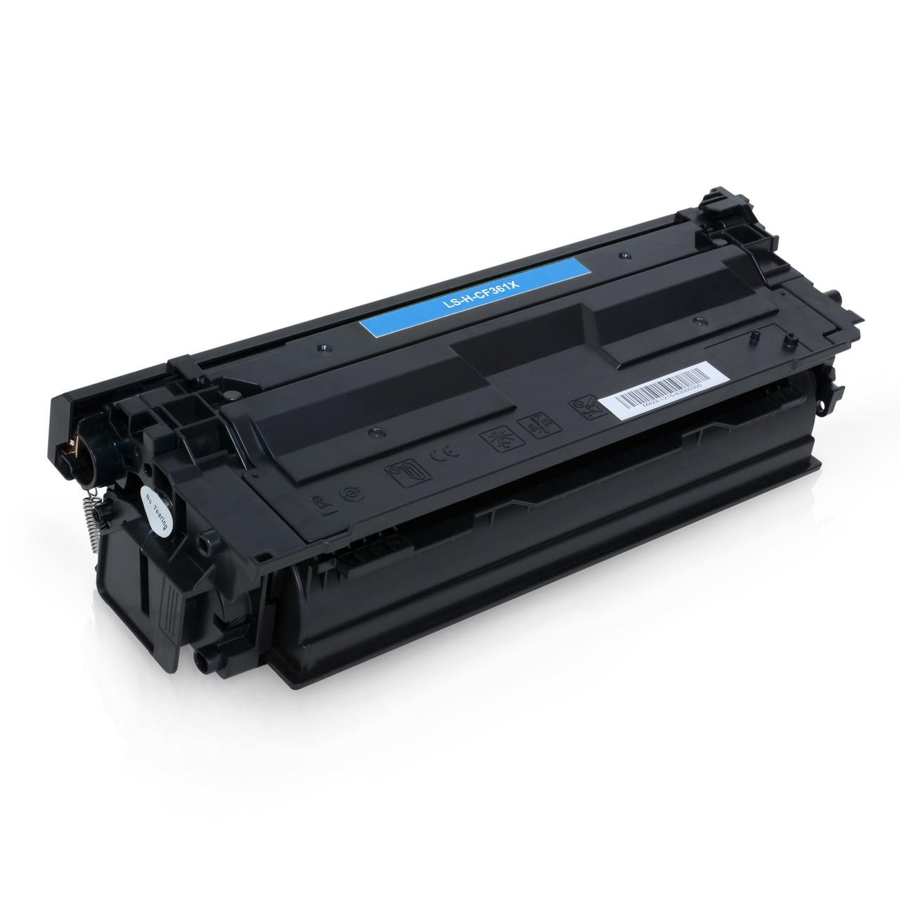 HP 508X (CF361X) High Yield Cyan Replacement Toner Cartridge