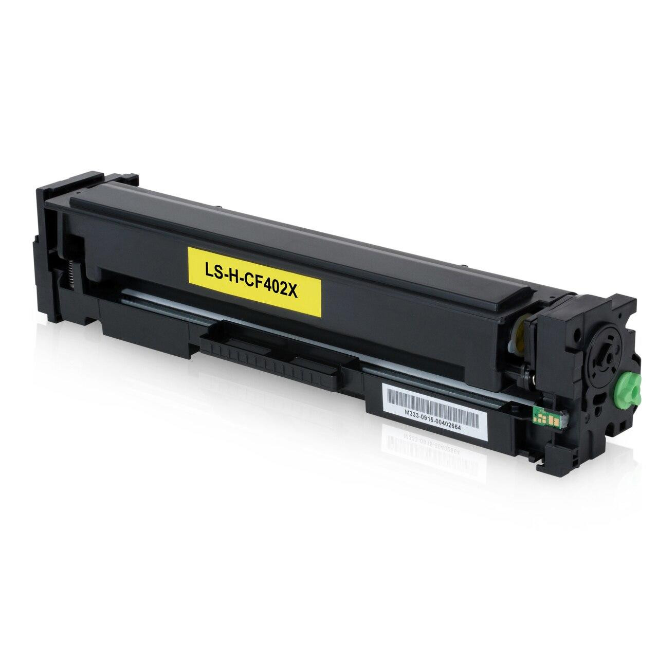 HP 201X (CF402X) High Yield Yellow Replacement Toner Cartridge