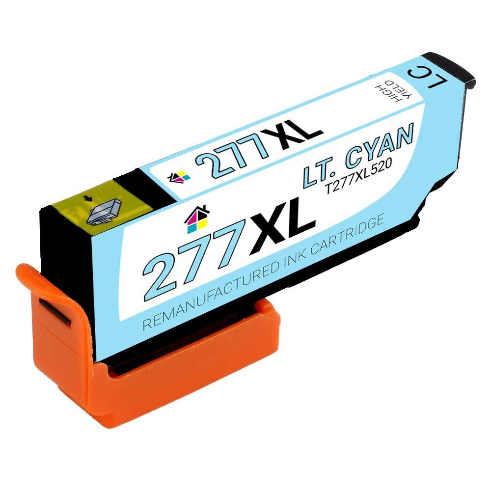 Epson 277XL (T277XL520) High Yield Light Cyan Remanufactured Ink Cartridge