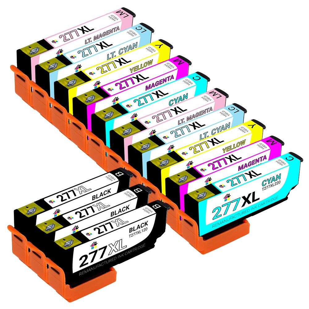 Epson 277XL HY Remanufactured Ink Cartridge 13PK - 2 sets + 1 Black