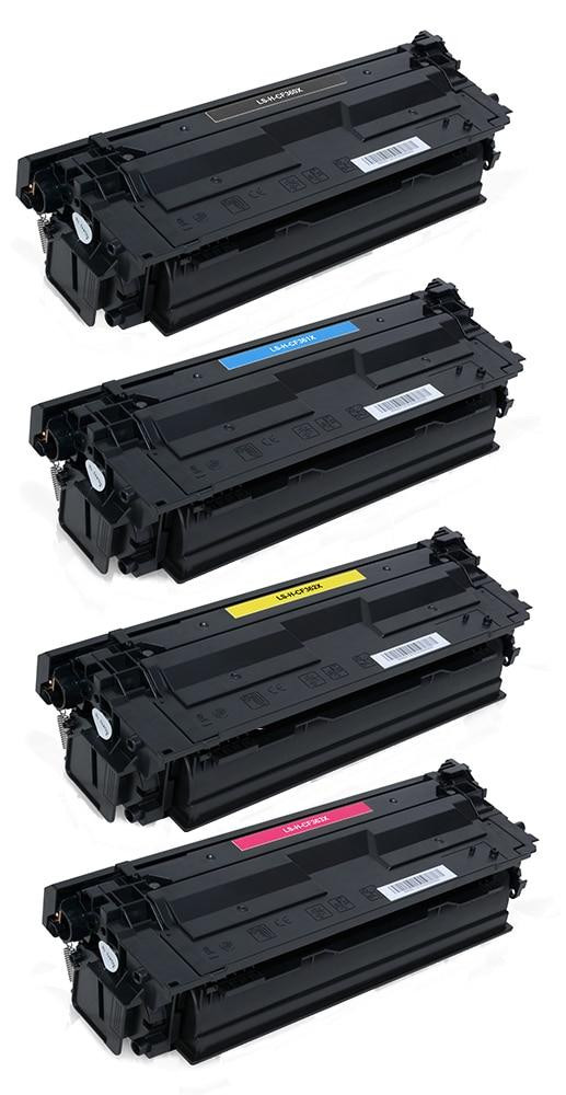 HP 508X Replacement Toner Cartridges 4PK (1ea. BCMY) Combo