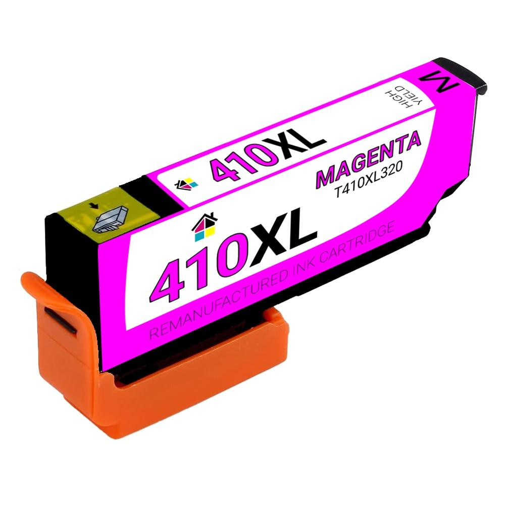 Epson 410XL (T410XL320) High Yield Magenta Remanufactured Ink Cartridge