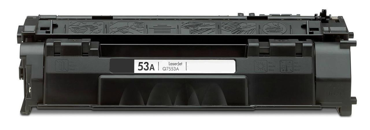 HP 53A (Q7553A) JUMBO Black Replacement Toner Cartridge - 33% More Yield