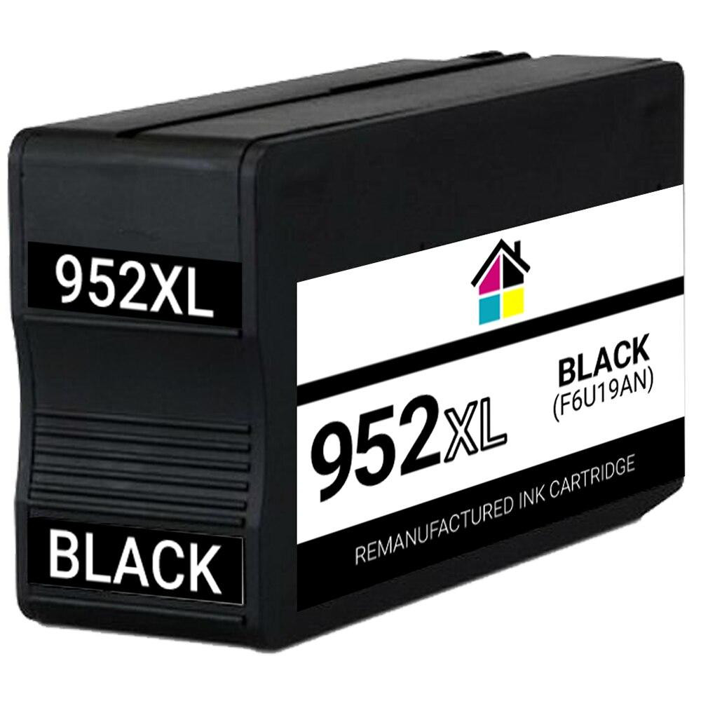 HP 952XL (F6U19AN) High Yield Black Remanufactured Ink Cartridge