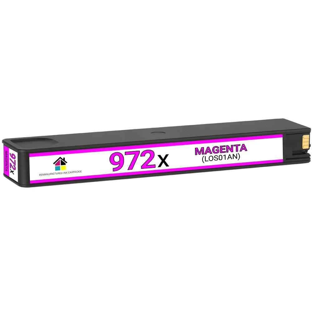 HP 972X (L0S01AN) High Yield Magenta Remanufactured Ink Cartridge