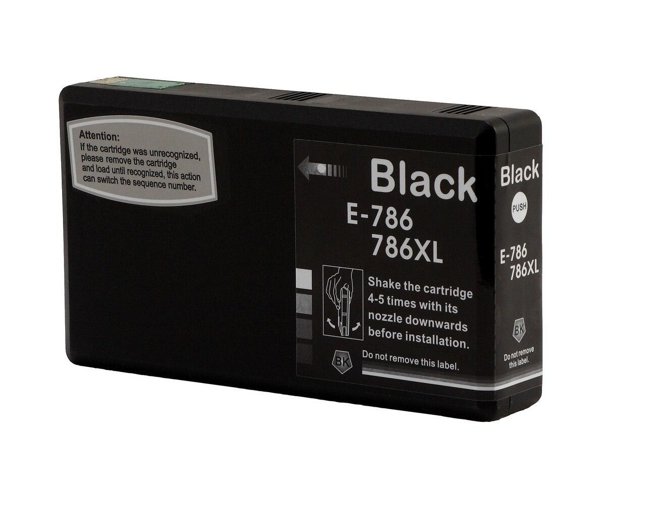 Epson 786XL (T786XL120) High Yield Black Remanufactured Ink Cartridge