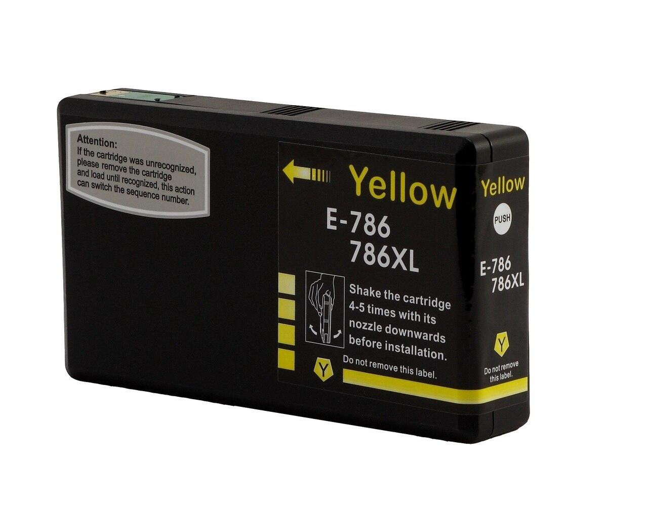 Epson 786XL (T786XL420) High Yield Yellow Remanufactured Ink Cartridge