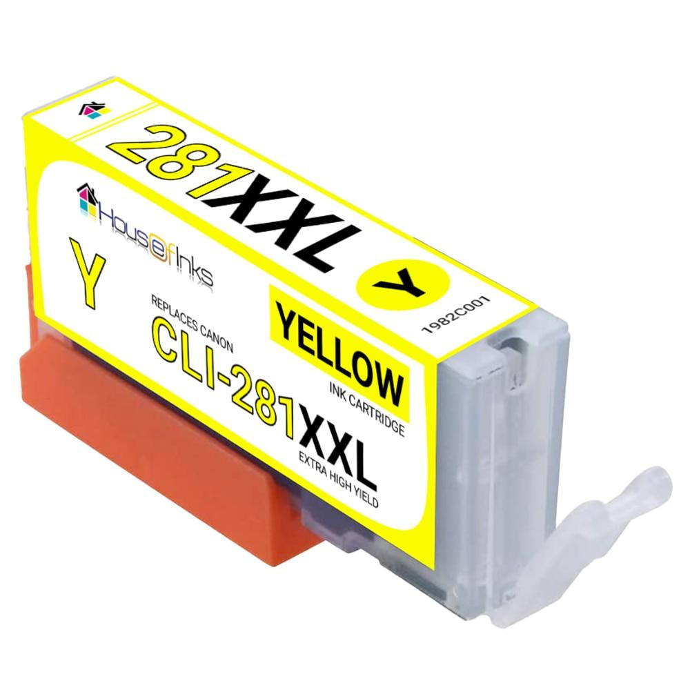 Canon CLI-281XXL (1982C001) High Yield Yellow Compatible Ink Cartridge