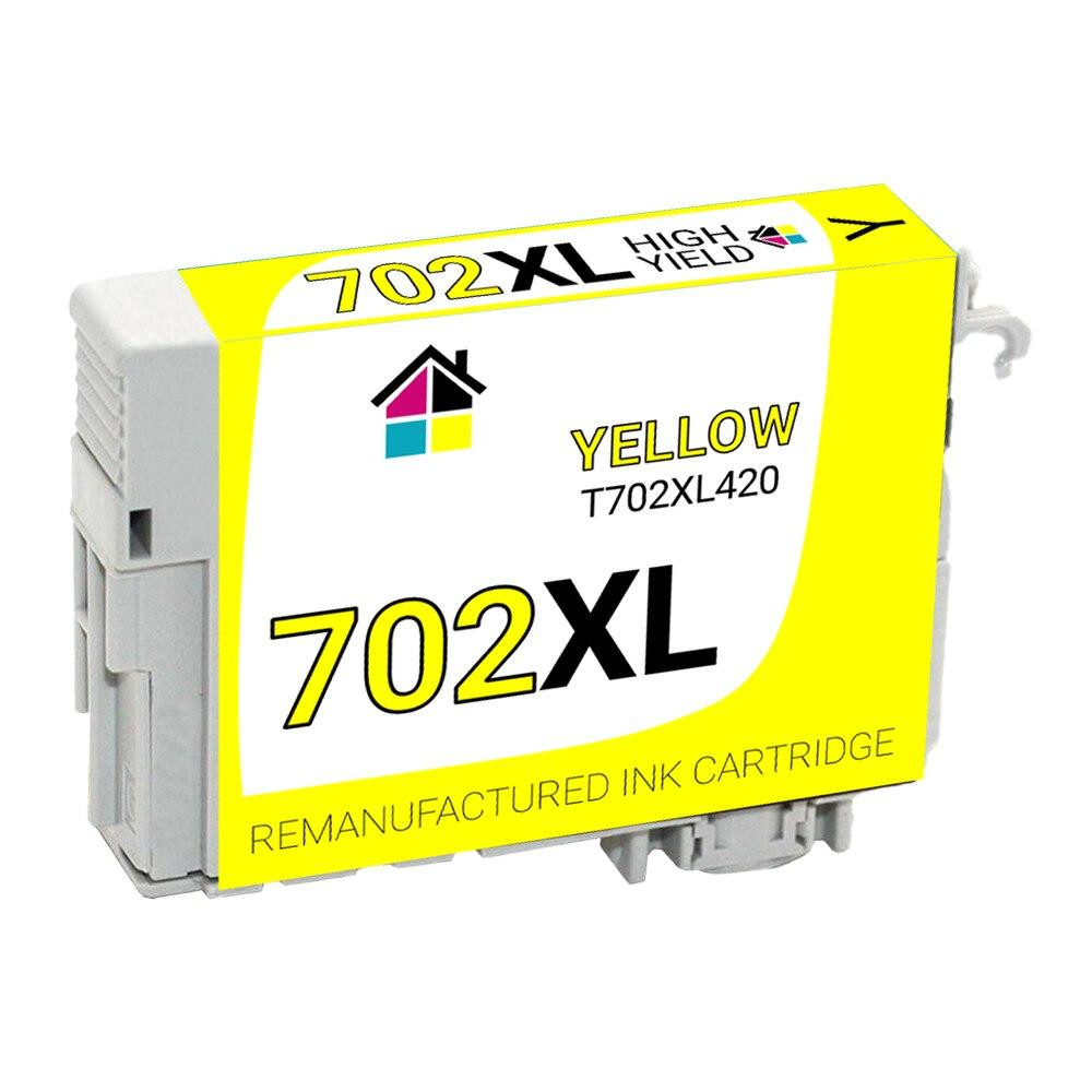 Epson T702XL (T702XL420) Yellow Remanufactured Ink Cartridge