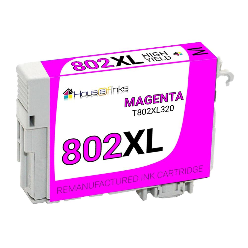 Epson T802XL (T802XL320) Magenta Remanufactured Ink Cartridge