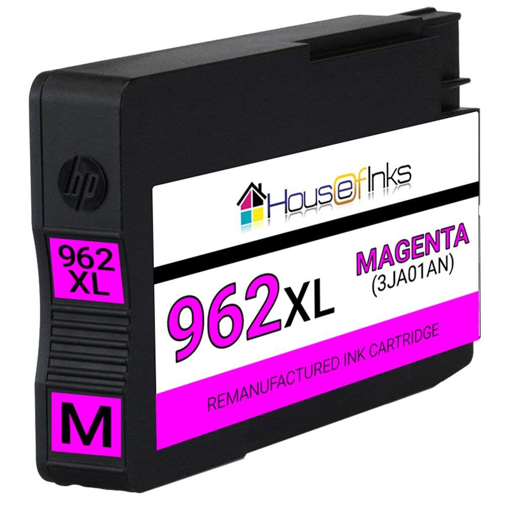 HP 962XL (3JA01AN) High Yield Magenta Remanufactured Ink Cartridge