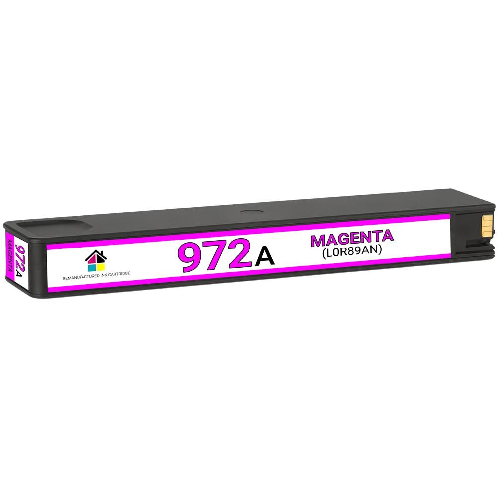 HP 972A (L0R89AN) Magenta Remanufactured Ink Cartridge
