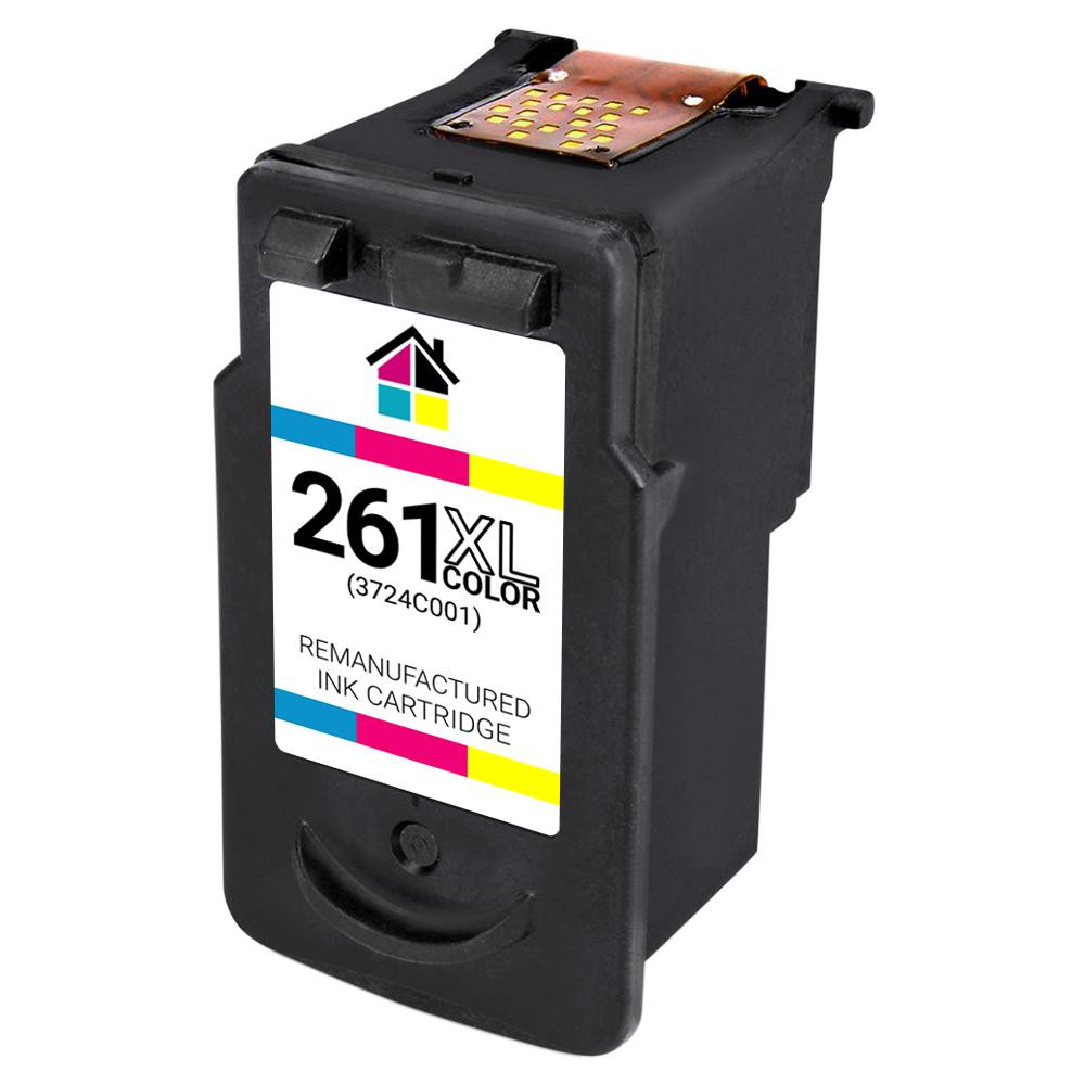 Canon CL-261XL (3724C001) High Yield Color Remanufactured Ink Cartridge