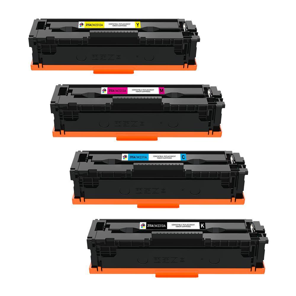 HP 215A 4 Pack BCMY Compatible Toner Cartridge