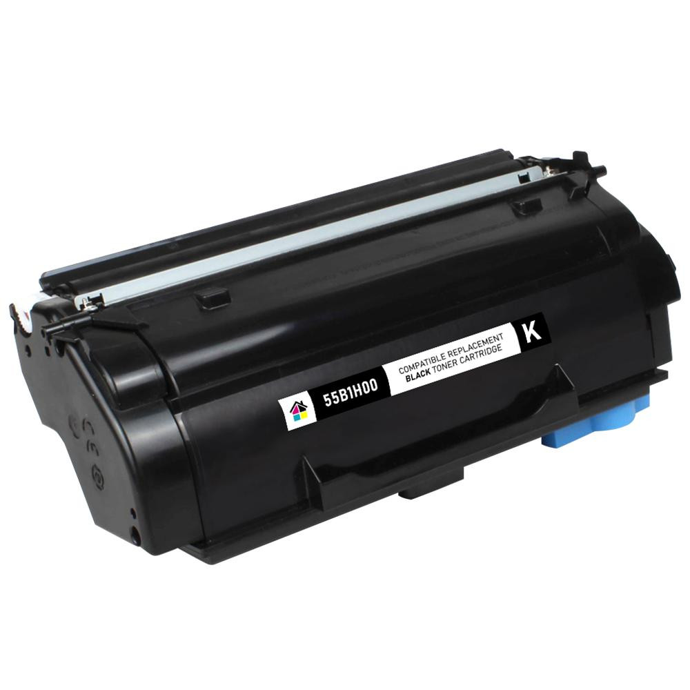 Lexmark 55B1H00 High Yield Black Remanufactured Toner Cartridge