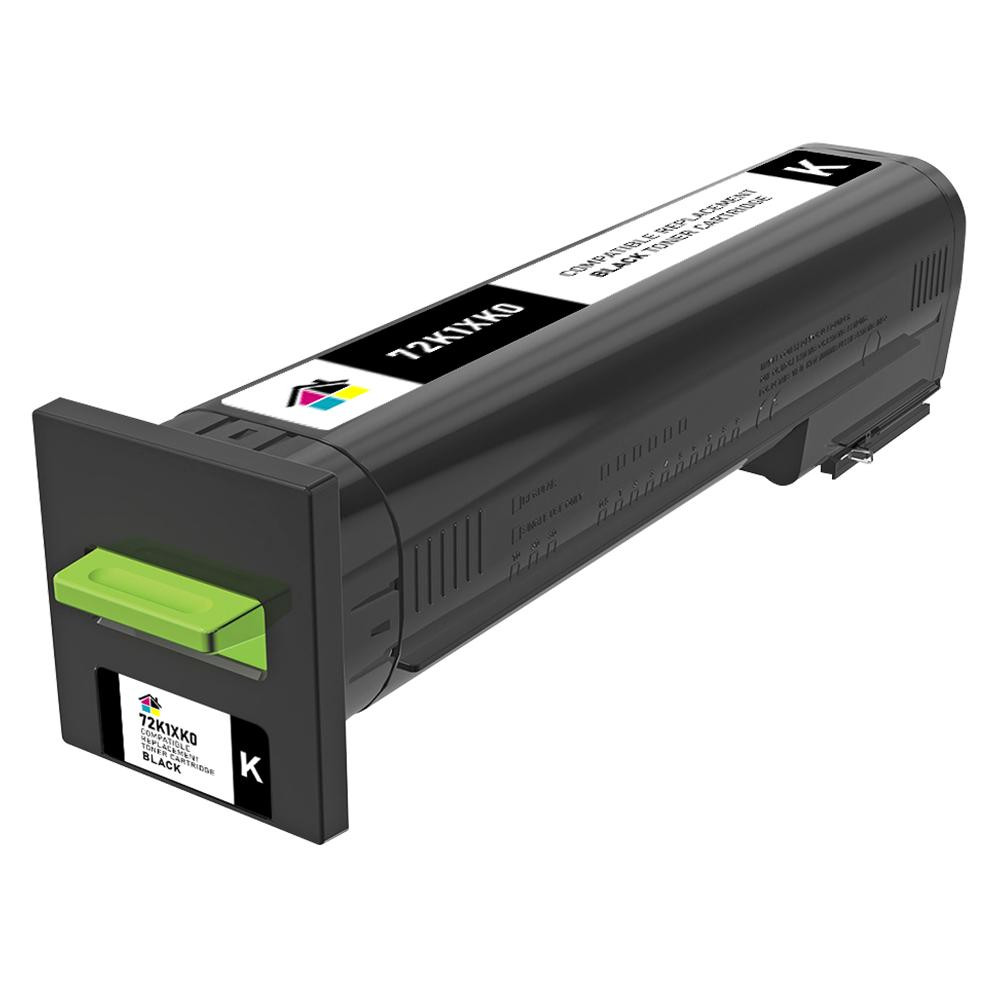Lexmark 72K1XK0 Extra-High-Yield Black Remanufactured Toner Cartridge