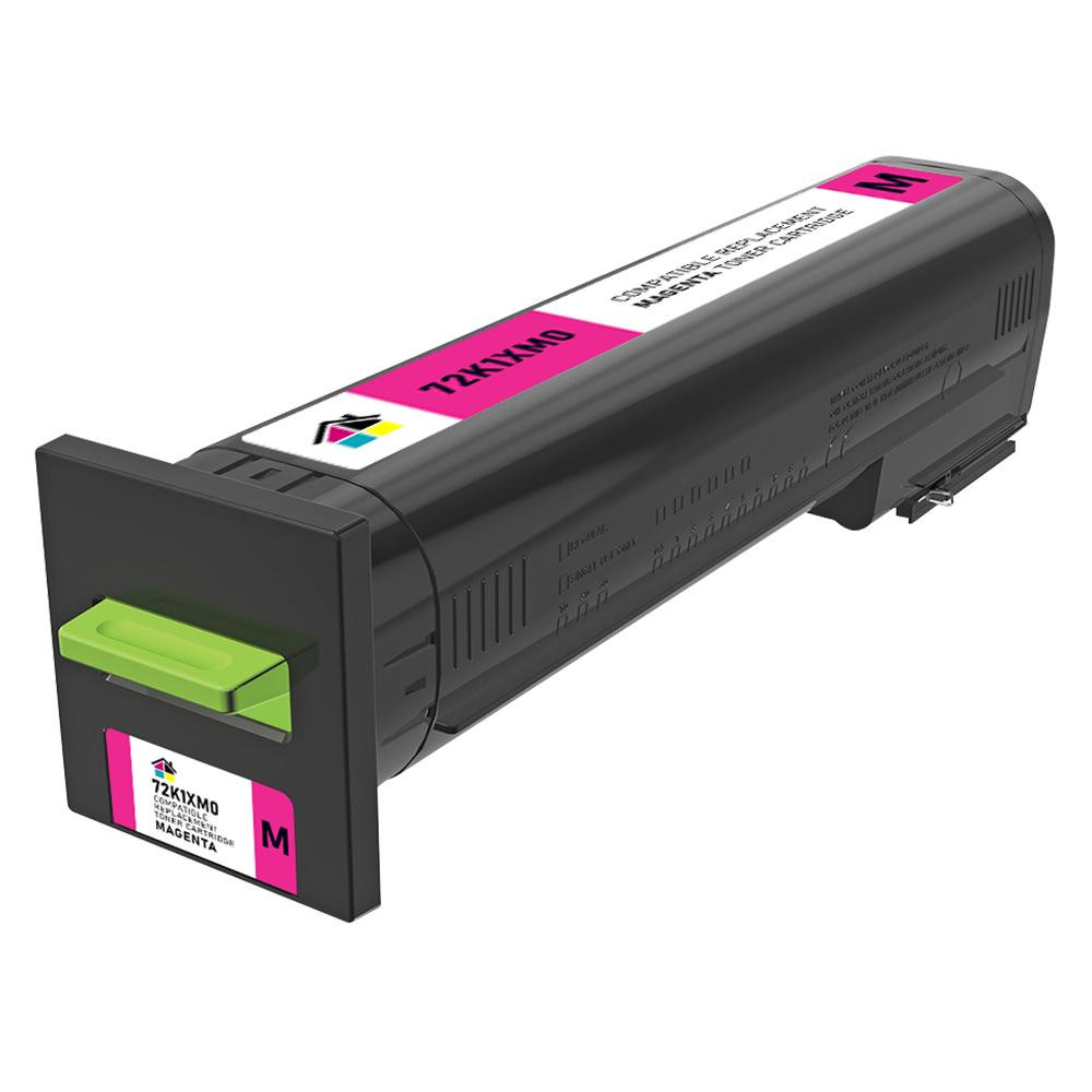 Lexmark 72K1XM0 Extra-High-Yield Magenta Remanufactured Toner Cartridge