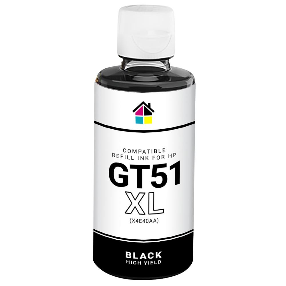HP GT51XL (X4E40AA) Black Compatible Ink Bottle