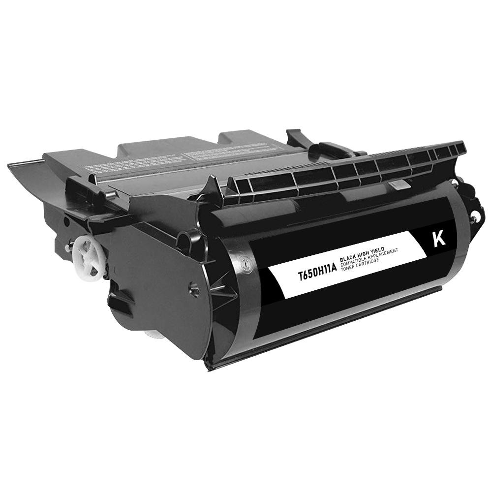 Lexmark T650H11A Black Remanufactured Toner Cartridge