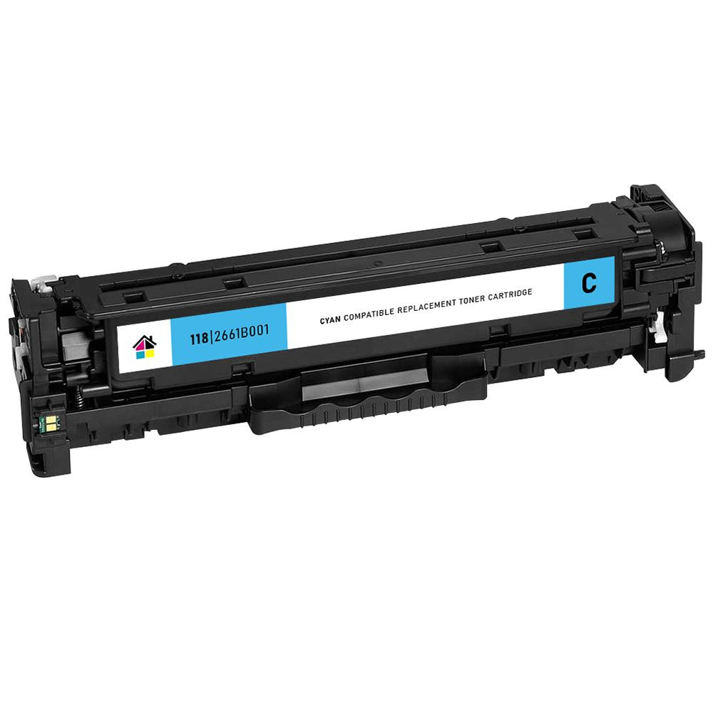 Canon CRG-118 (2661B001AA) Cyan Compatible Toner Cartridge