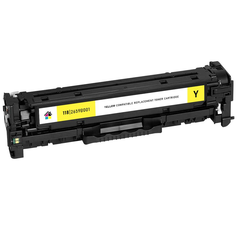 Canon CRG-118 (2659B001AA) Yellow Compatible Toner Cartridge