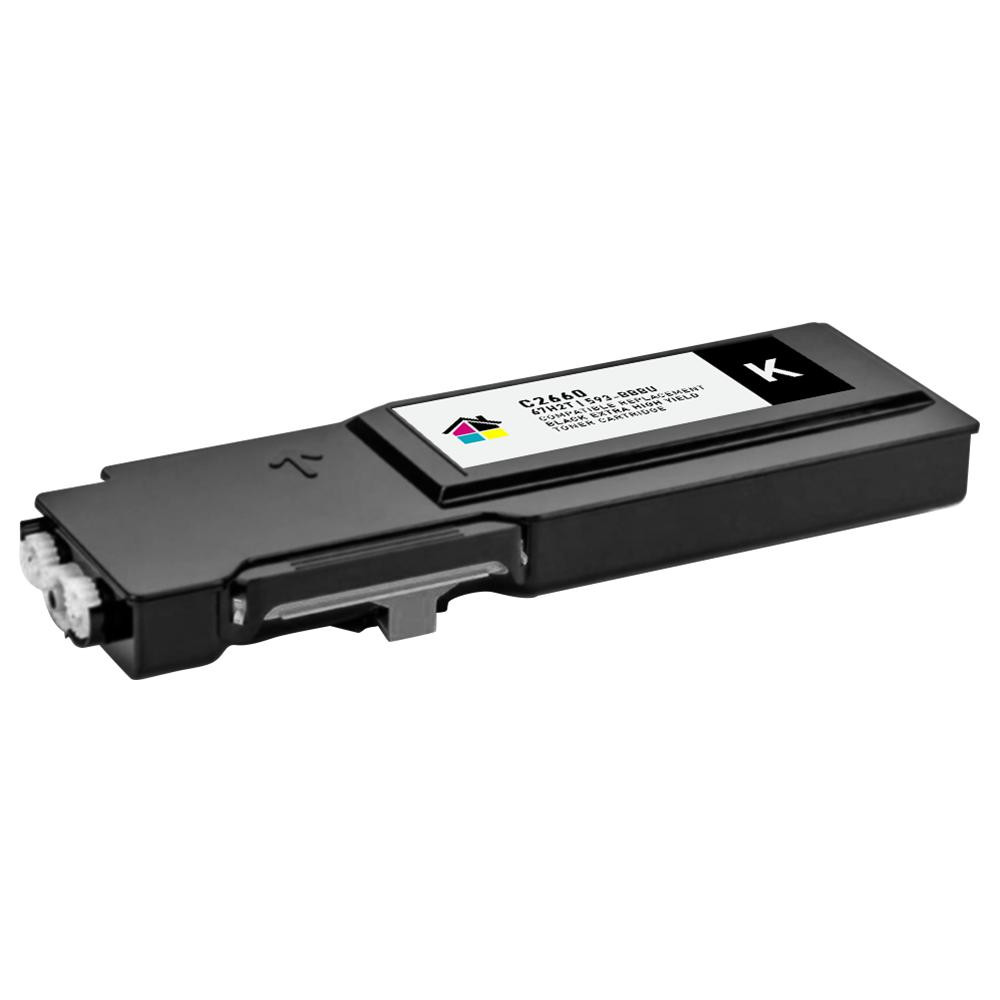 Dell C2660 (593-BBBU) Black Extra High Yield Compatible Toner Cartridge