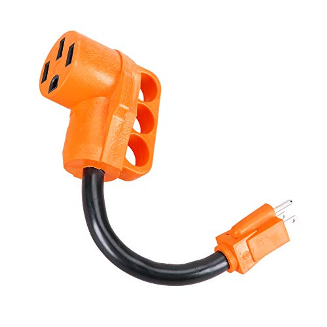TrekPower RV Adapter Extension Cord 15 Amp Male to 50 Amp Female RV Electrical Converter Cord