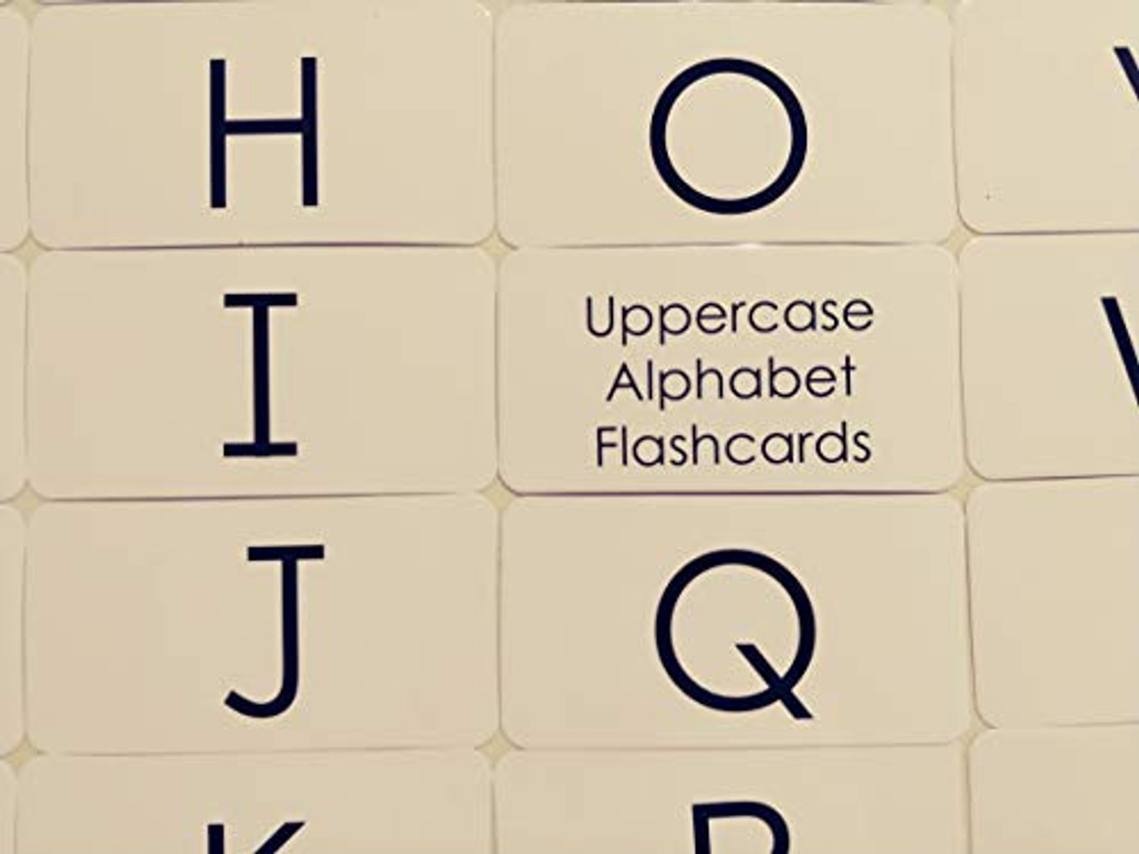 26 Laminated Uppercase Alphabet Flashcards Uppercase Famous Microgreens 