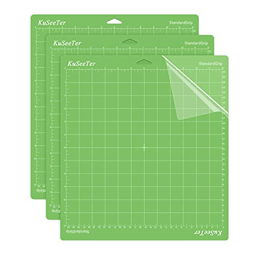 ?Cricut Mat 3 PCS Light Grip Cricut Cutting Mat 12x12 inches