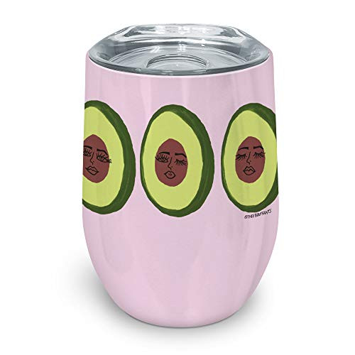Insulated Stainless Steel Stemless Glass Tumbler by Studio Oh! - Avocadoze
