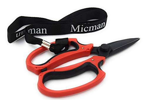 Micman Professional Grade Floral Scissors