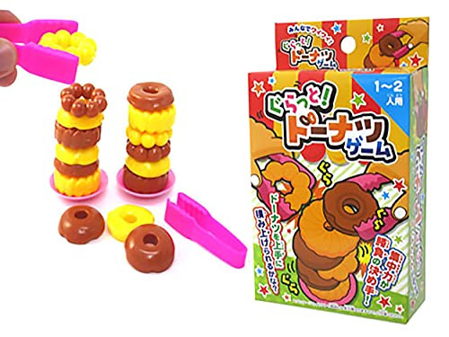 Shaking Donut Stacking Balance Game Party Table Famous Microgreens