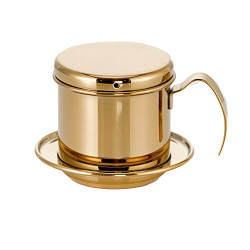 Vietnamese Coffee Filter Press Dripper Stainless Steel Portable Coffee