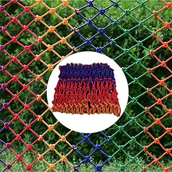 Rope Climbing Net for Kids Outdoor Decorative Children Safety - Stair Balcony Anti-Fall Indoor Ceiling Decoration Yard Balcony Decor Multiple Size Options Rope Netting Heavy Duty - Size - 11M -
