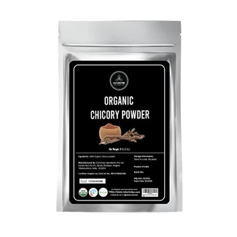 Naturevibe Botanicals Organic Chicory Root Powder 1lb - Non-GMO and Gluten Free - Caffeine Free - Coffee Substitute.-Packaging May Vary-