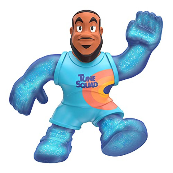 SPACE JAM Heroes of Goo JIT Zu A New Legacy - 5" Stretchy Goo Filled Action Figure - Lebron James -Power Up-